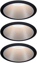 Black Silver Recessed Lamp LED Spotlight U67045