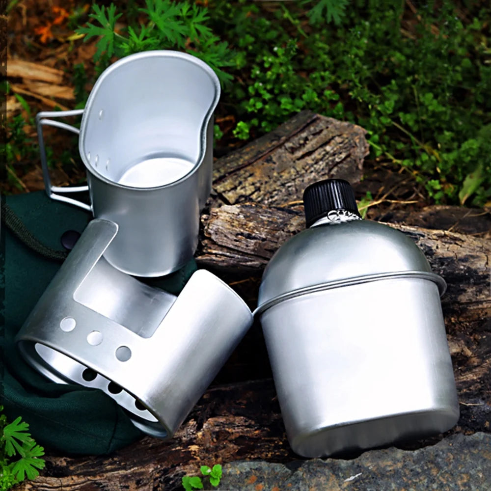 3pcs Aluminum Cookware Set with Cover Bag S503713