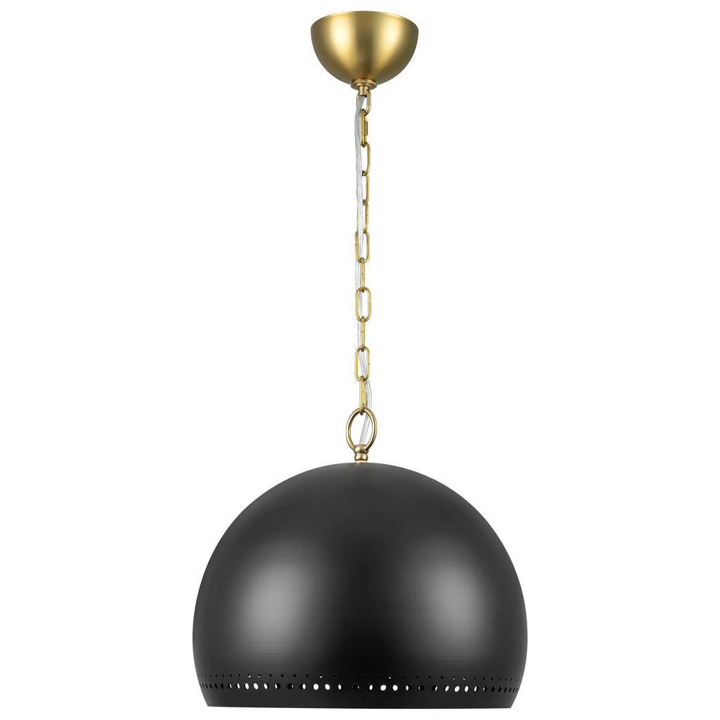 1-Light Dimmable Dome Kitchen Island Pendant C7508