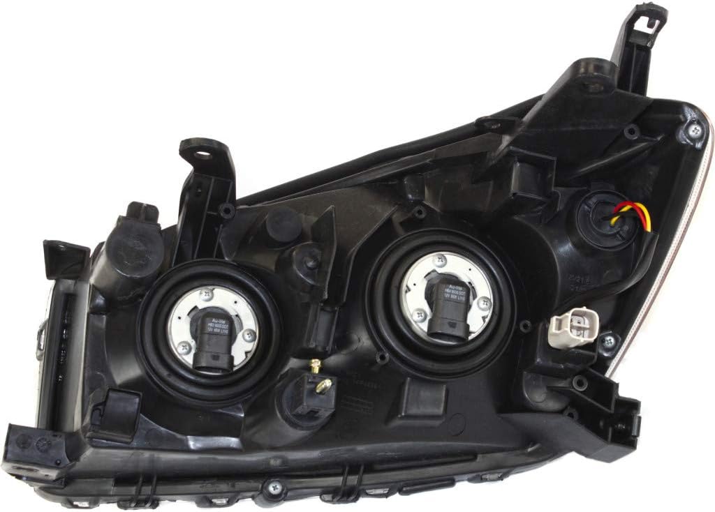 2009 2012 Toyota RAV4 Headlight Assembly Passenger Side with Bulbs S833