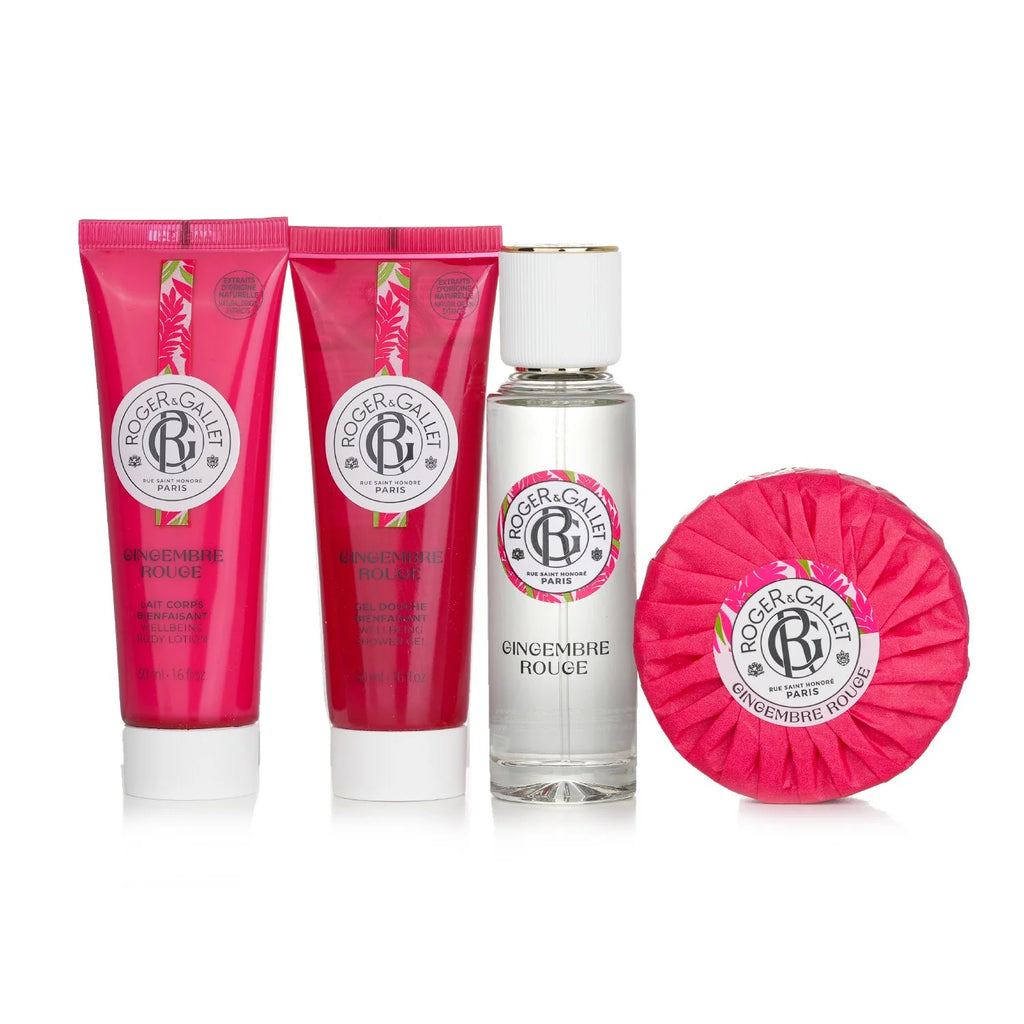 Roger & Gallet Gingembre Rouge Coffret 4pcs I42224