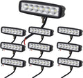 10 Pieces 6 inch 18W LED Work Light Bar Y837