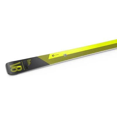 V8 Skis with PRD 11 GW Bindings Black Grey Yellow - 149 U2303