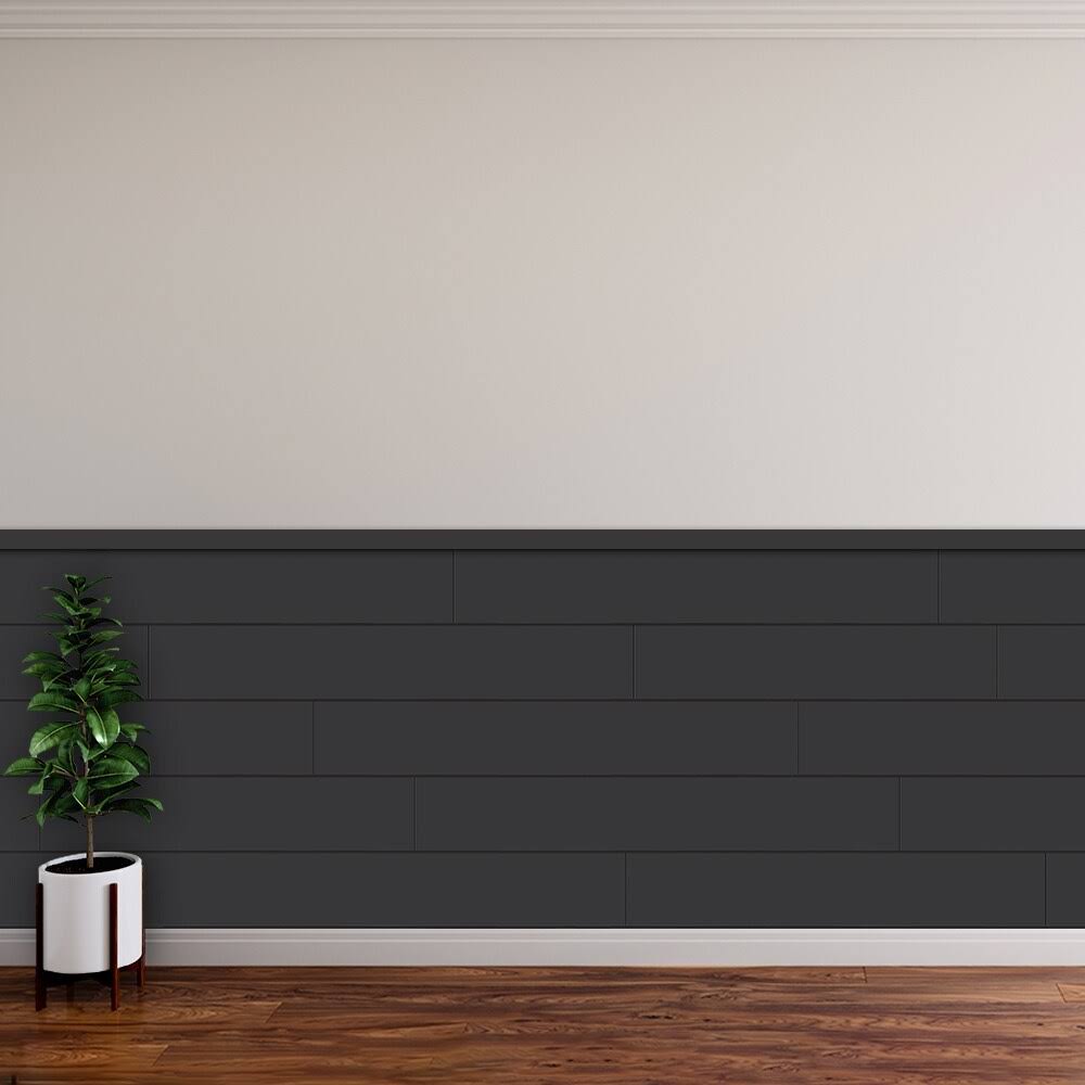White Peel and Stick Vinyl Wall Paneling Q553