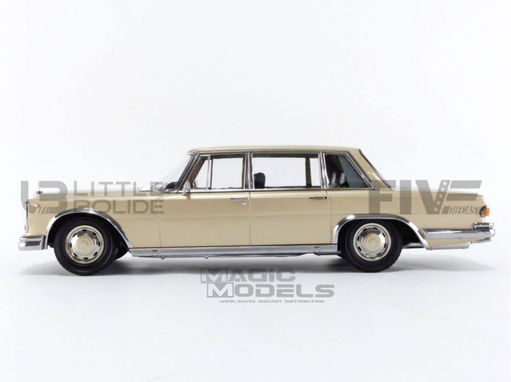 Gold 1/18 Mercedes-Benz 600 SWB W100 Z9487