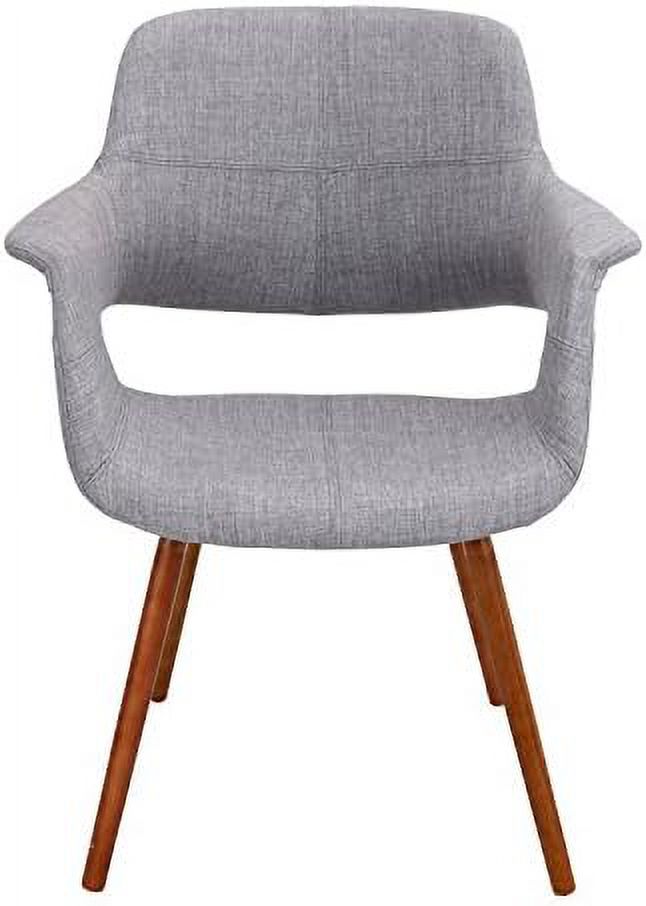 Mid-Century Modern Chair in Light Grey T31760