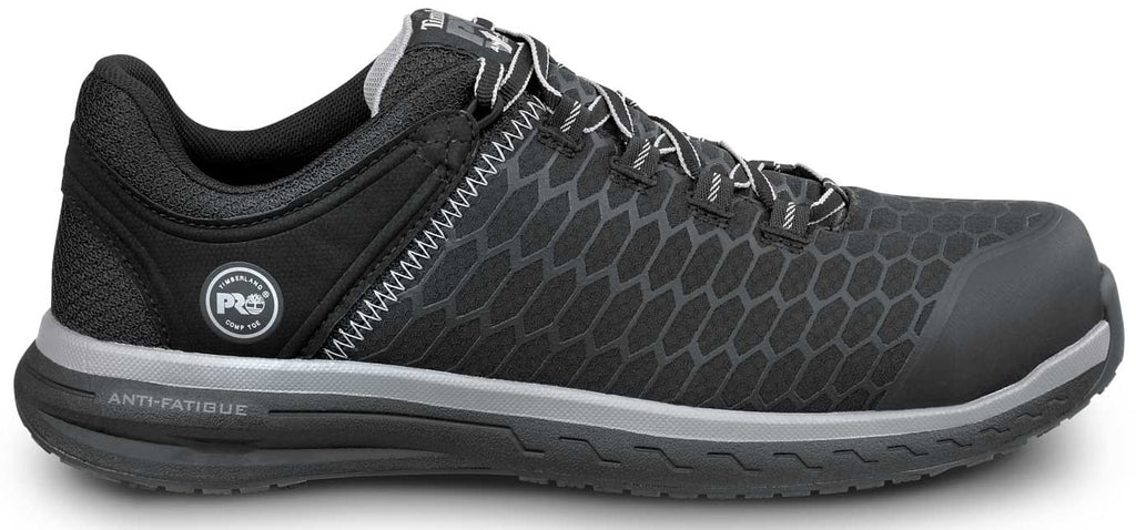 Black Comp Toe Slip Resistant Low Athletic B116
