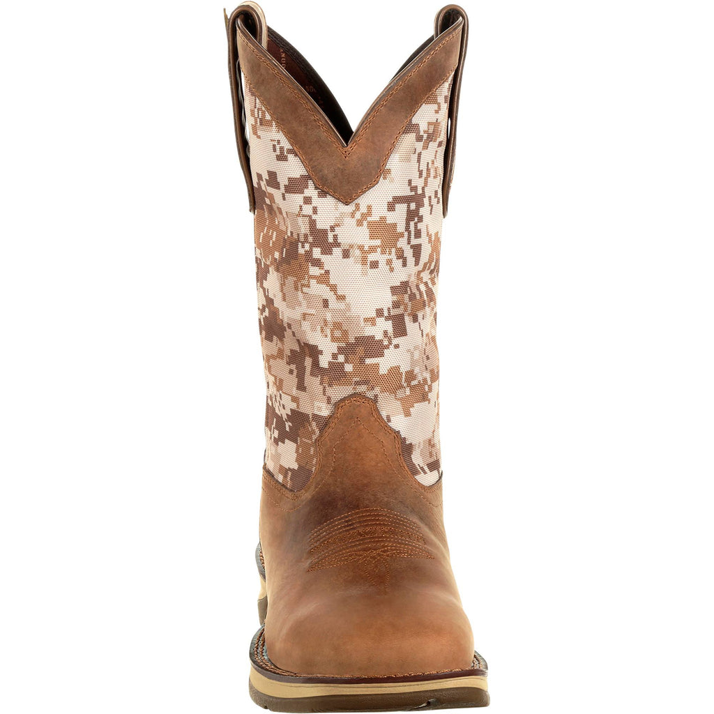 Brown Desert Camo Work Boots D1749