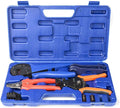 Solar Crimping Tool Kit with Wire Cutter, Wire Stripper and Solar Connector Spanners Pack of 2 O9431