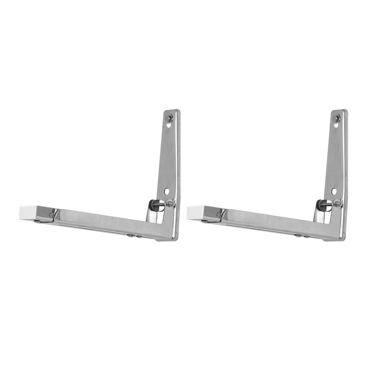 Stainless Steel Microwave Oven Bracket Wall Mount Rack Shelf, 1 pair O85583
