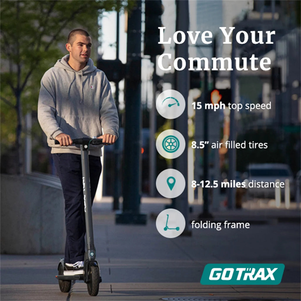 Adult Commuting Electric Scooter, Max Load 220lbs Y405693