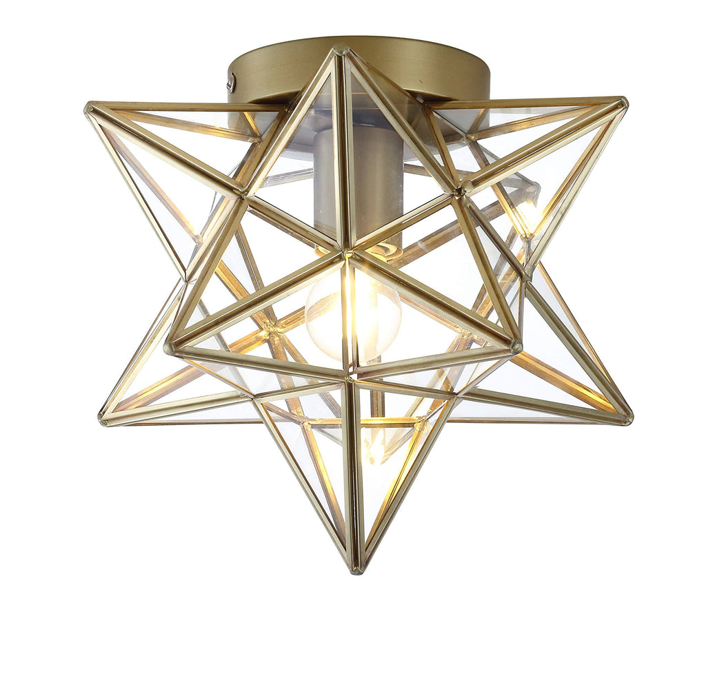 Gold LED Flush Mount Z1516