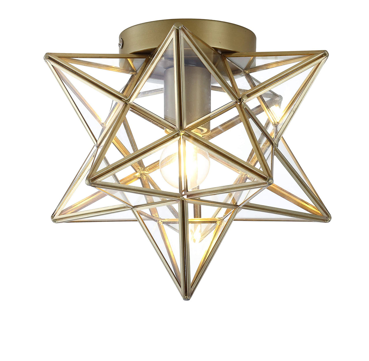 Gold LED Flush Mount Z1516