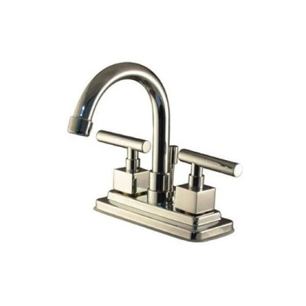 Polished Chrome Centerset Lavatory Faucet with Pop-Up M703