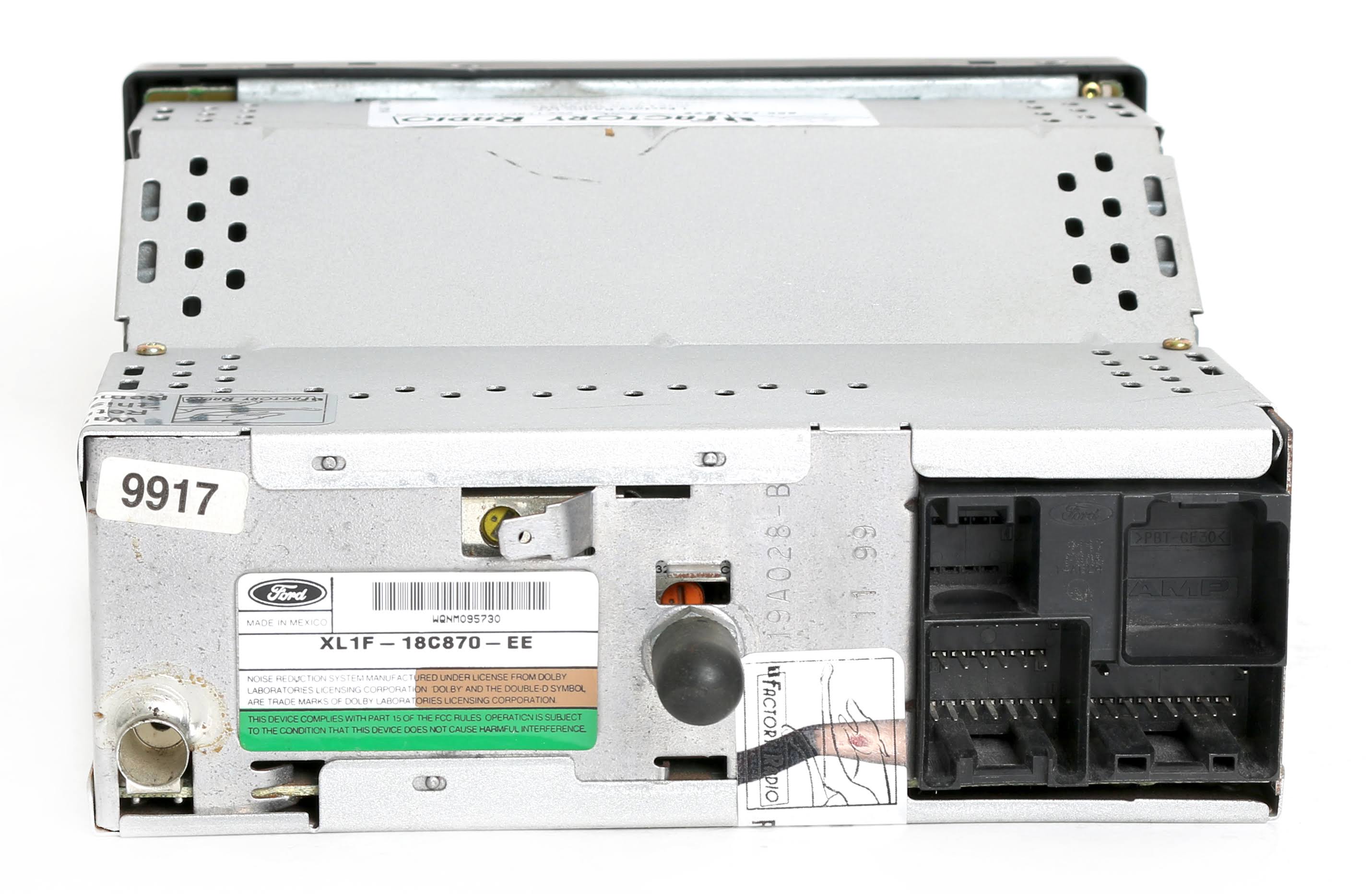 Black Am/Fm Radio Cassette Player O876