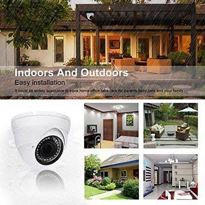 Analog CCTV Dome Camera HD 1080p 4-in-1 2.8mm-12mm Varifocal Lens Z21562
