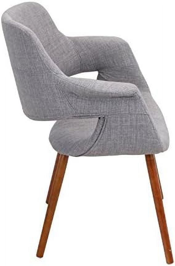 Mid-Century Modern Chair in Light Grey T31760