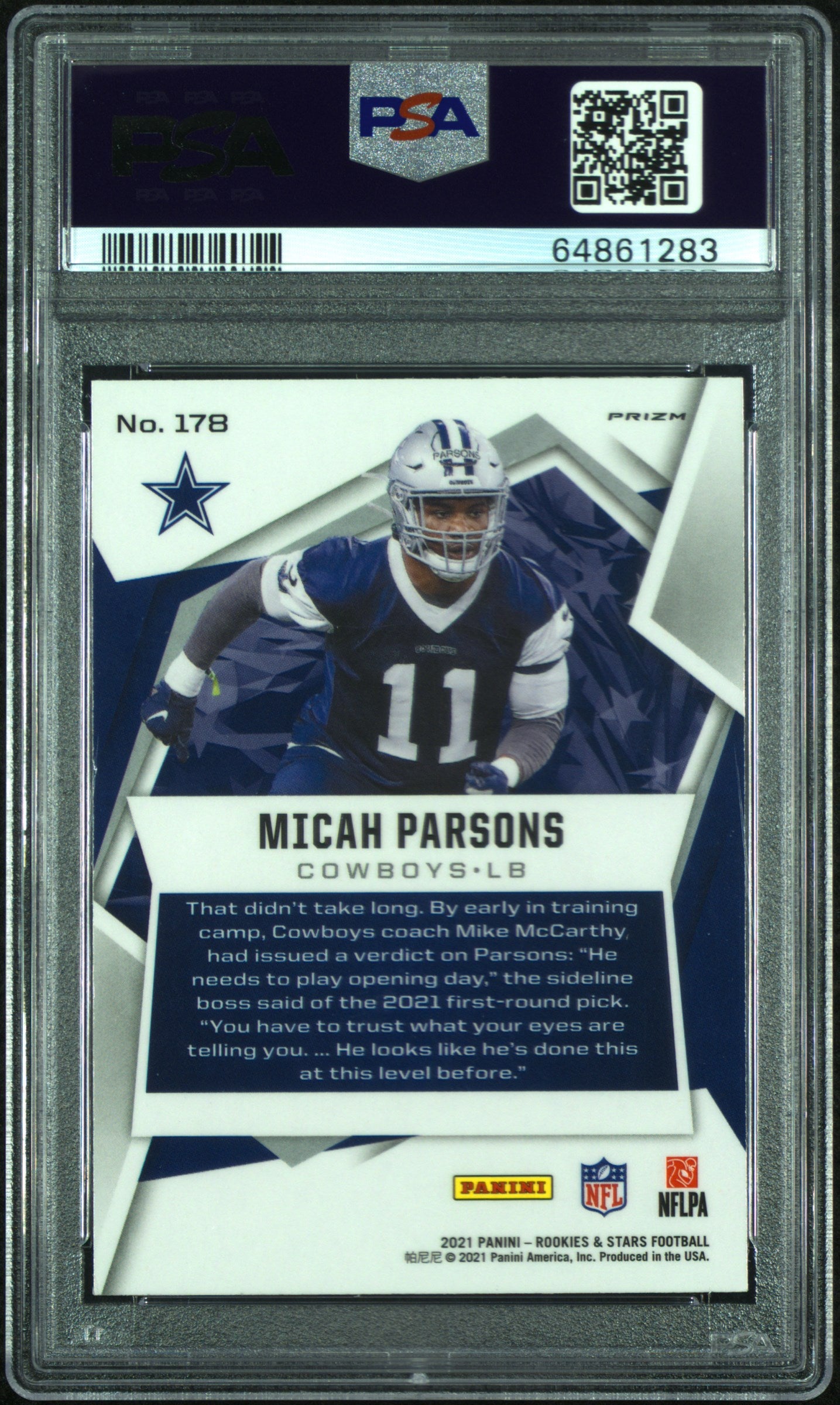 PSA 10 Gem Mint Rookie Card H52362