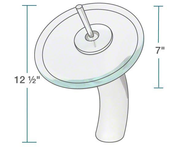 Crystal-abr Bathroom Waterfall Faucet R483