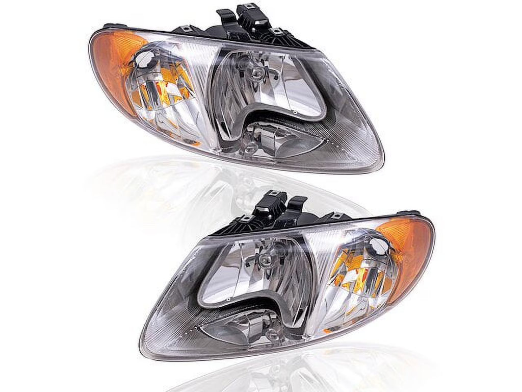 Headlight Assembly Set for Dodge Grand Caravan 2001-2007 L57710