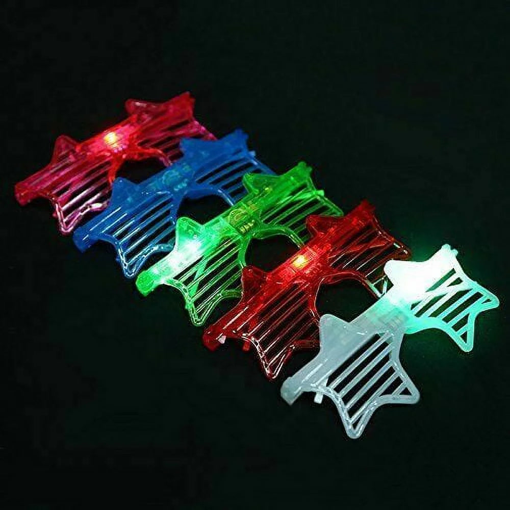 Multi Colored LED Light Up Sunglasses R824376