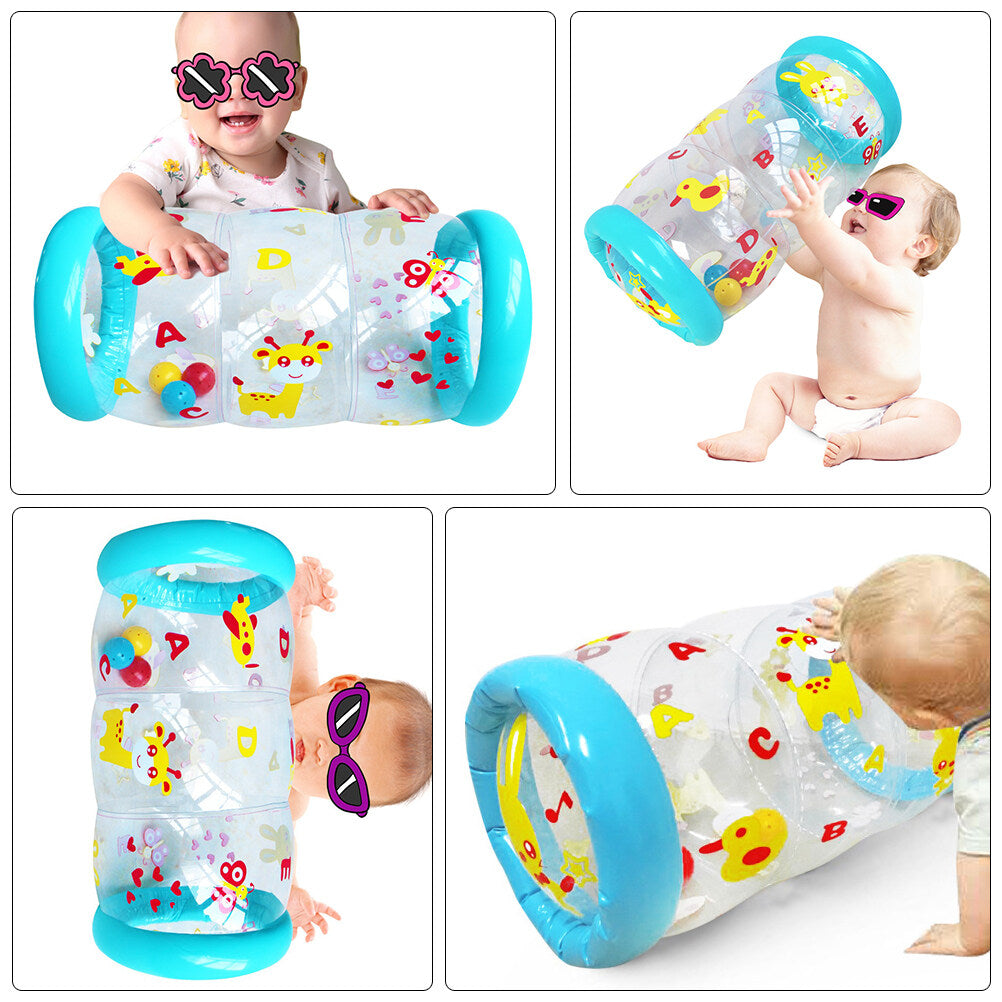 Colorful Inflatable Crawling Roll Ball Toy L76529