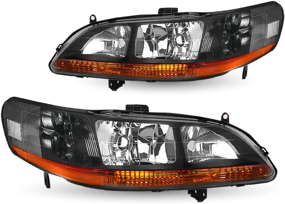 Headlight Assembly for 1998 2002 Honda Accord Left and Right G9056