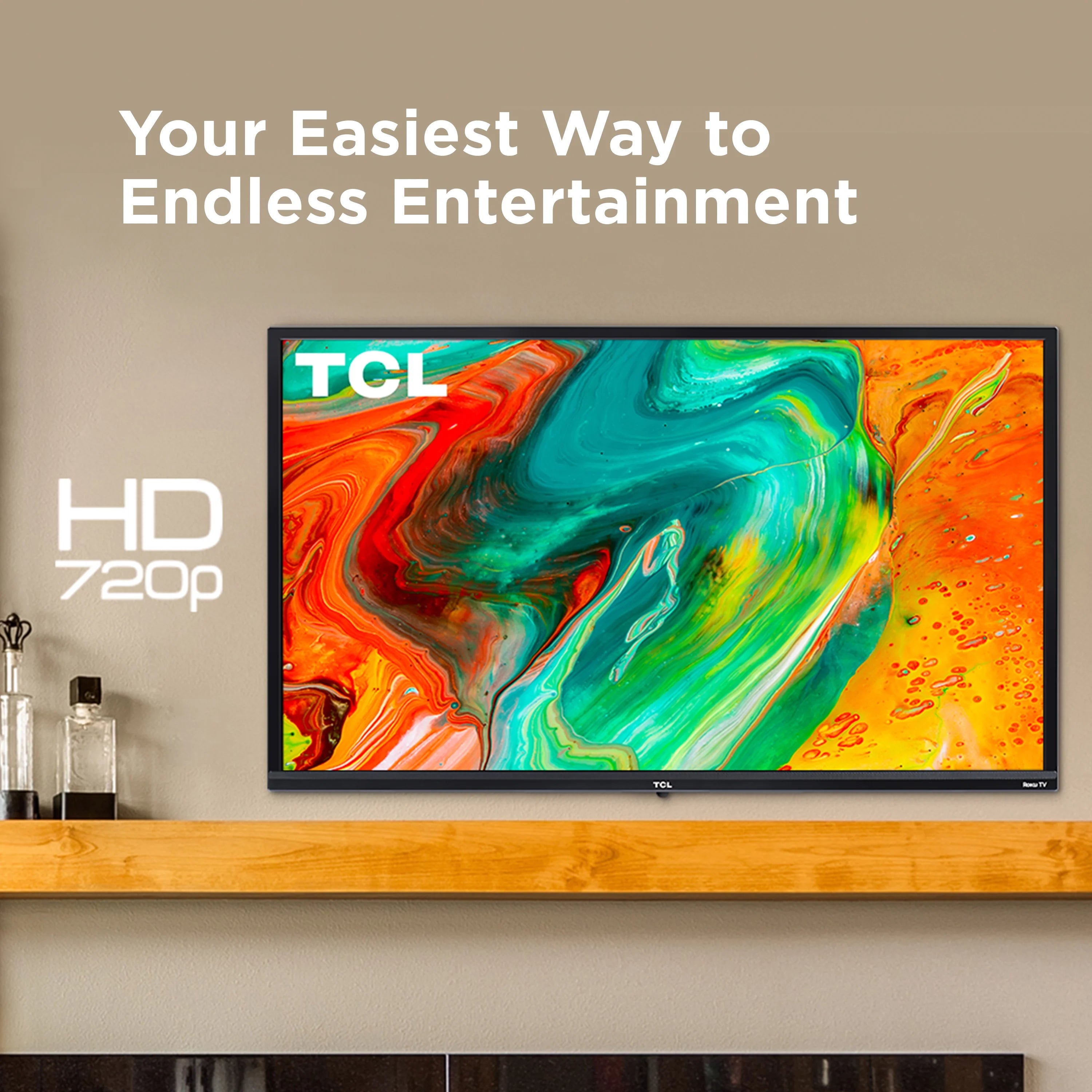 32" 720P HD LED Roku Smart TV D925