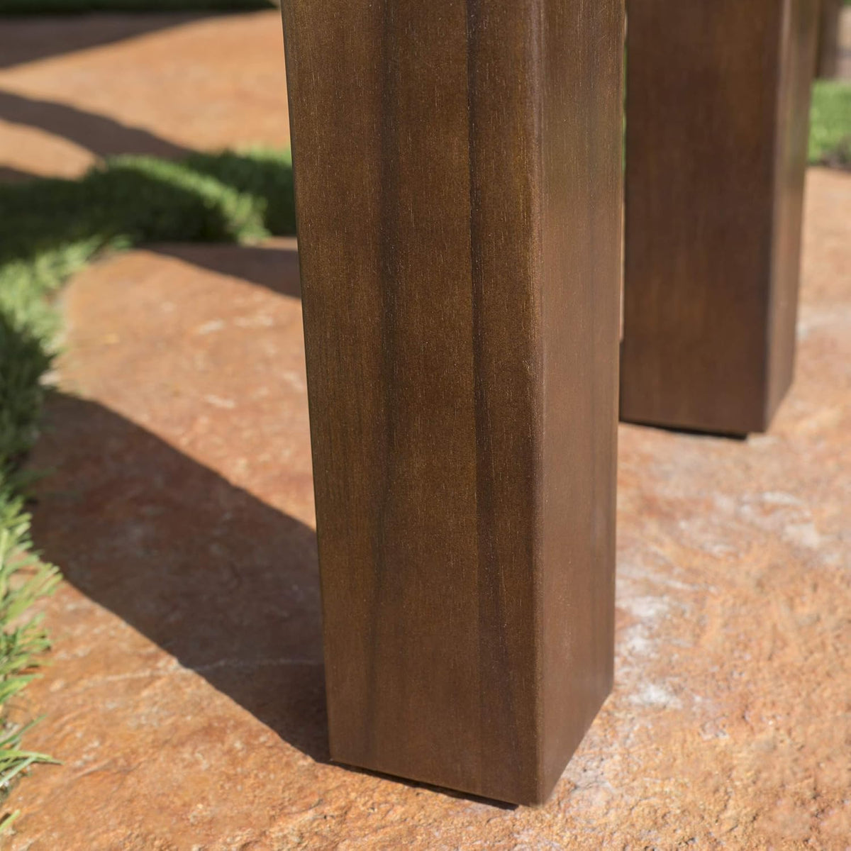 Dark Brown Acacia Wood Picnic Set Z228