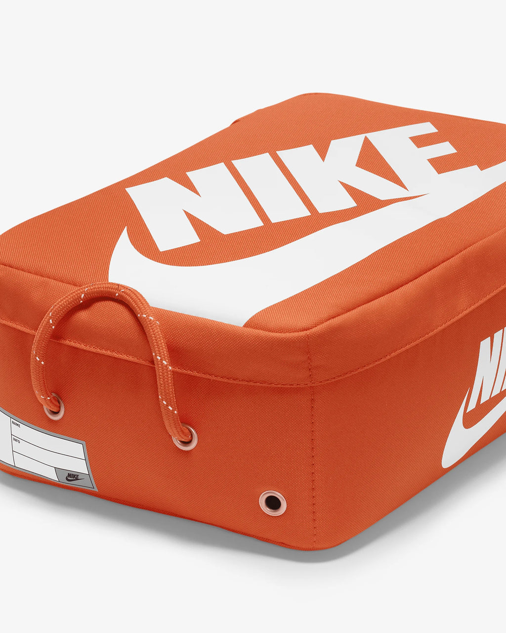 Orange White Shoe Box Bag 12L B257906