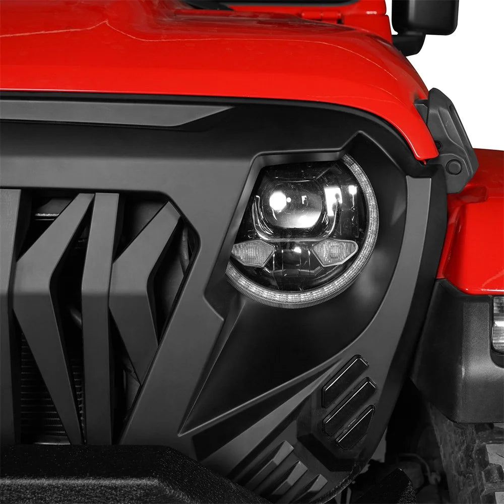 Front Grill Cover Shark Grille Guard B7551
