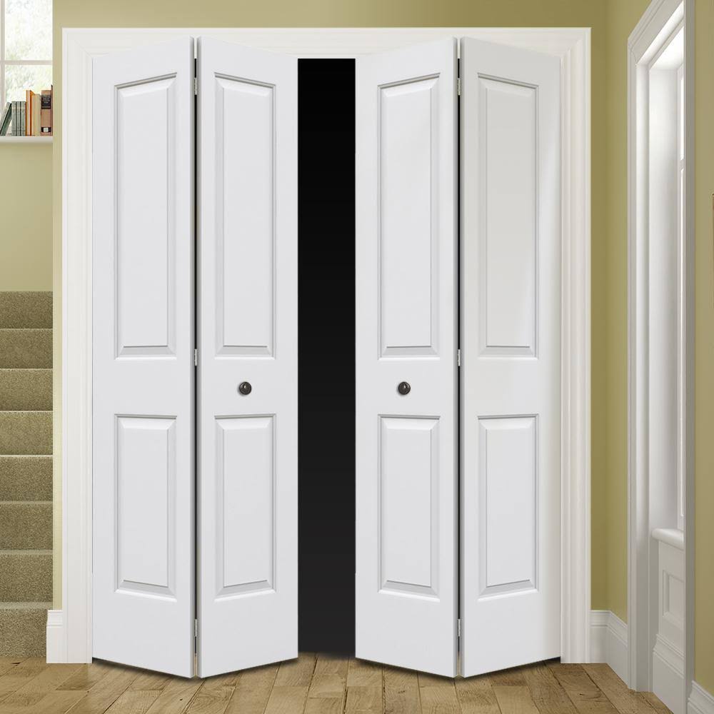 72 in. x 80 in. Primed Smooth Composite MDF Closet Bi-Fold Double Door U557007