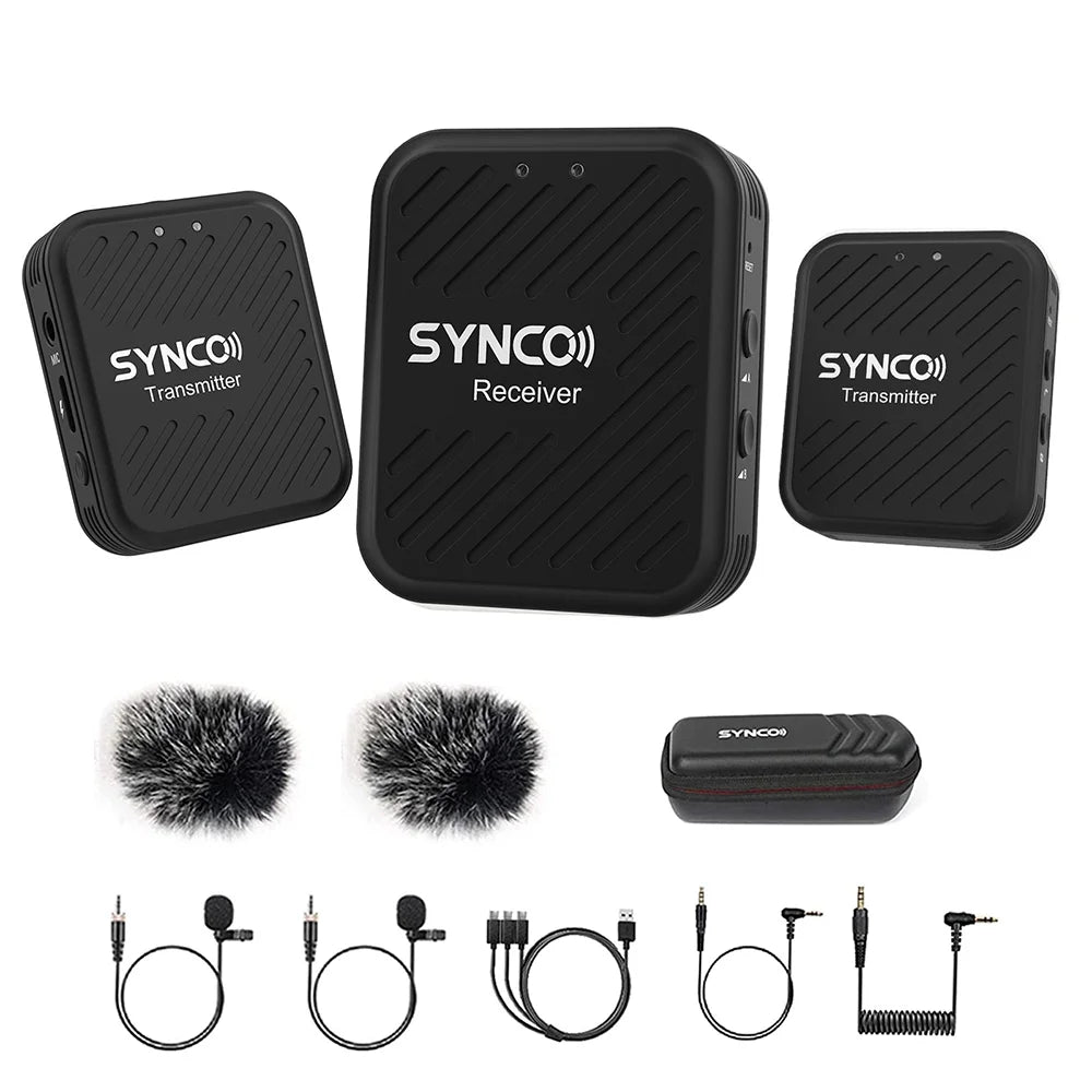 Wireless Microphone System with 2 Lavalier Microphones K986