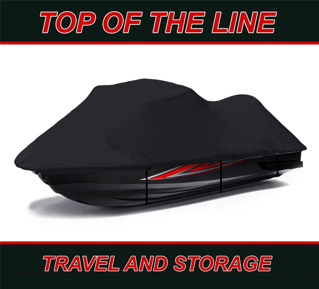 Black 600 Denier Jet Ski PWC Watercraft Cover H28410