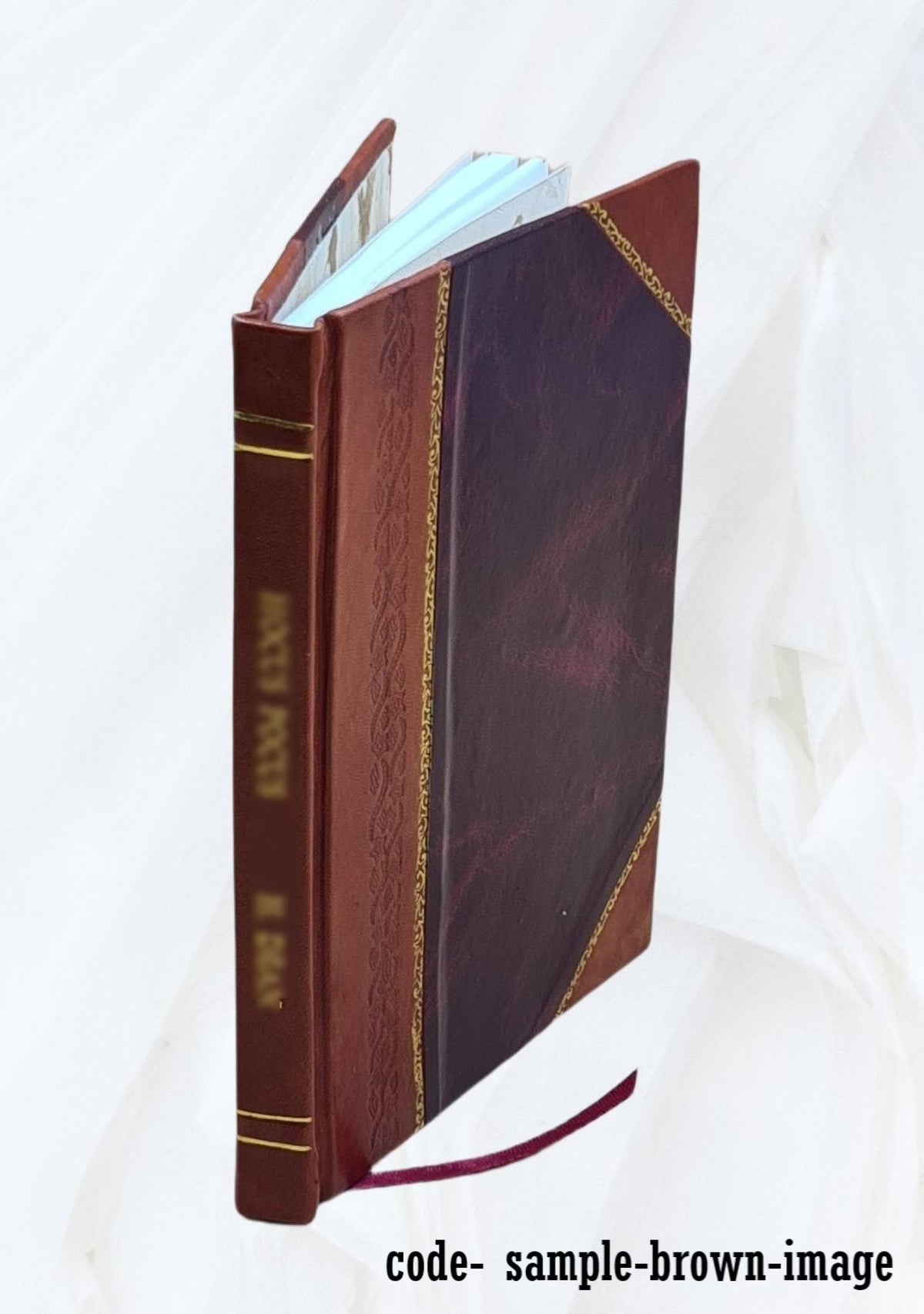 Leather Bound Book D981