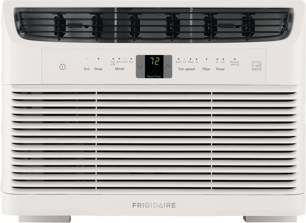 White Window-Mounted Air Conditioner, 5,000 BTU C643640