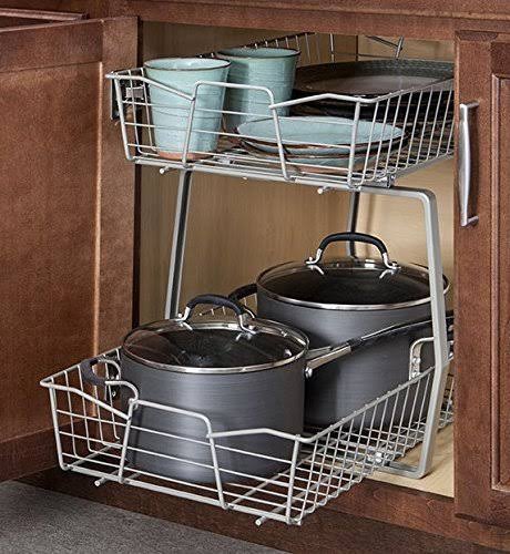2-Tier Kitchen Cabinet Organizer A725