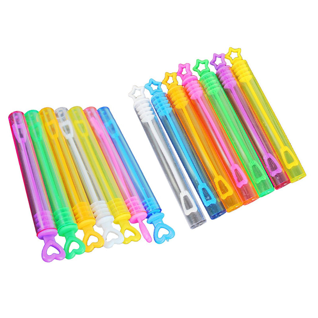 12Pcs Star Heart Shape Bubble Wands Toys A759141