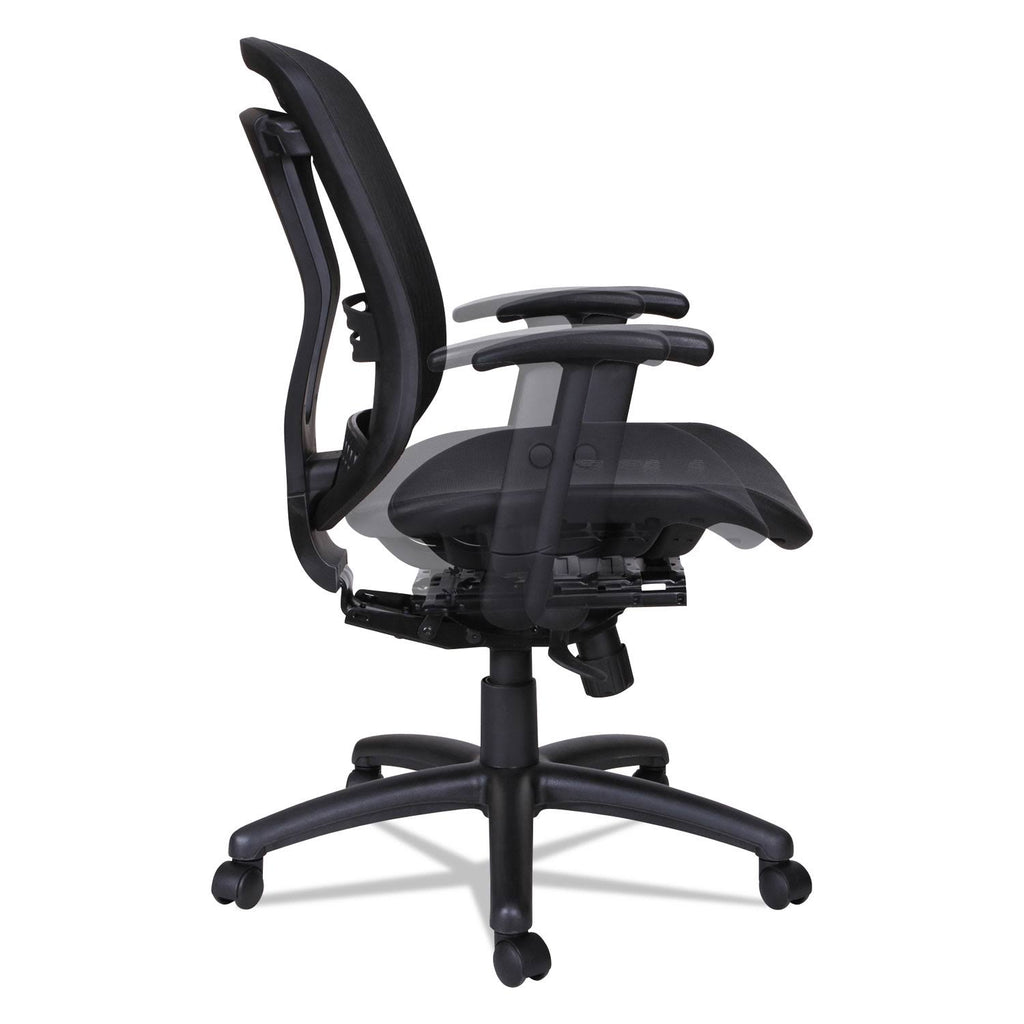 Black Mid-Back Suspension Mesh Chair J242866