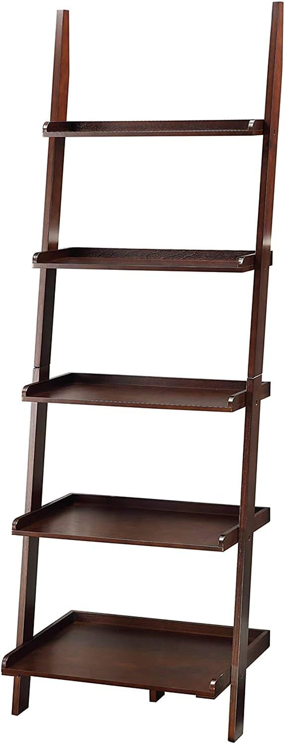 Gray Bookshelf Ladder Z51223