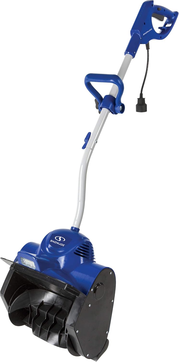 11-Inch 10 Amp Electric Snow Shovel with Headlights D300