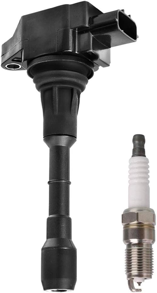 Set of 6 Iridium Spark Plug and 6 Ignition Coil Pack Compatible with Nissan Infiniti 3.5L V6 Y769142