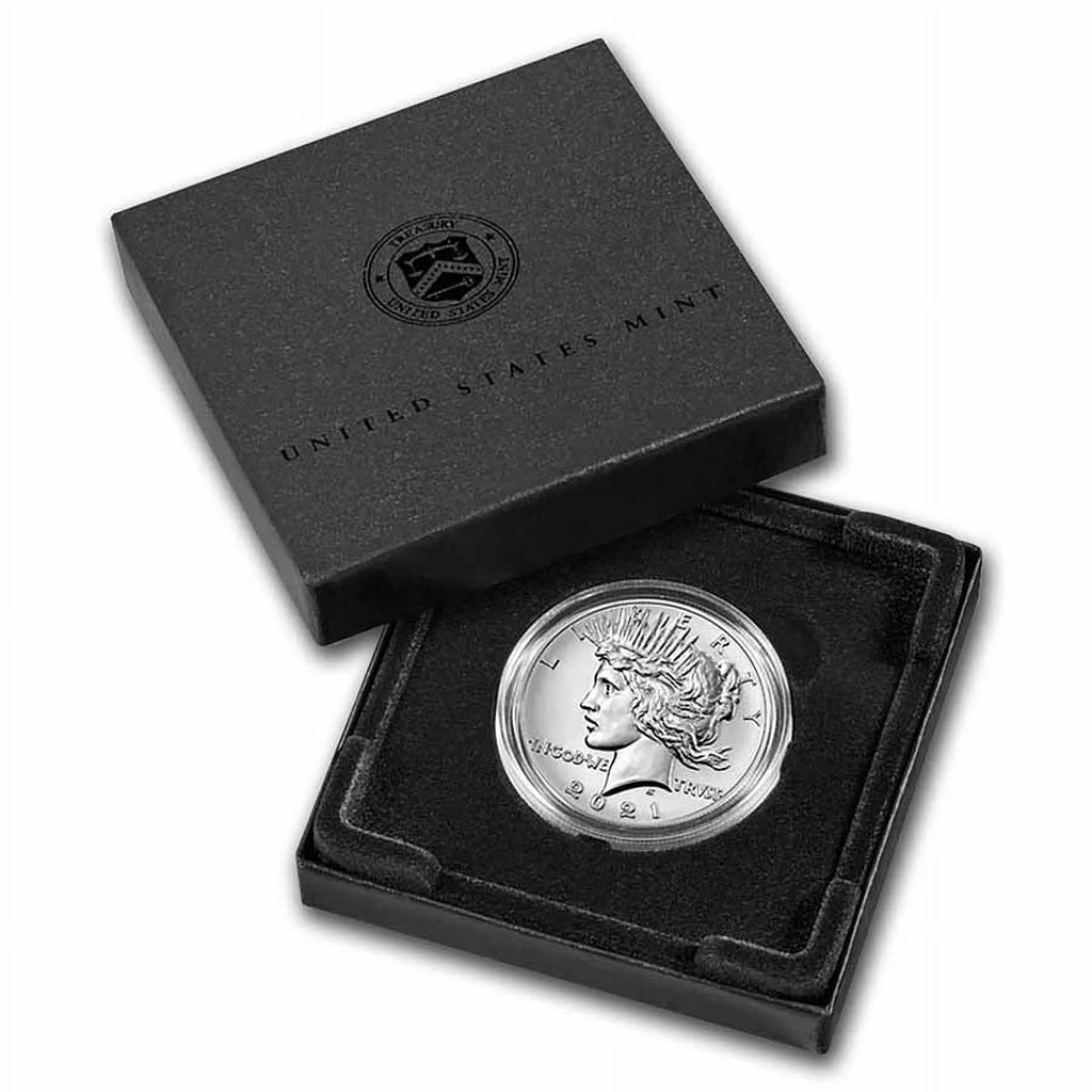 6-Coin 2021 Silver Morgan and Peace Dollar Set L36853