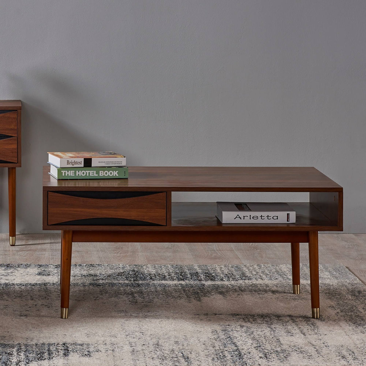 Walnut Coffee Table K656