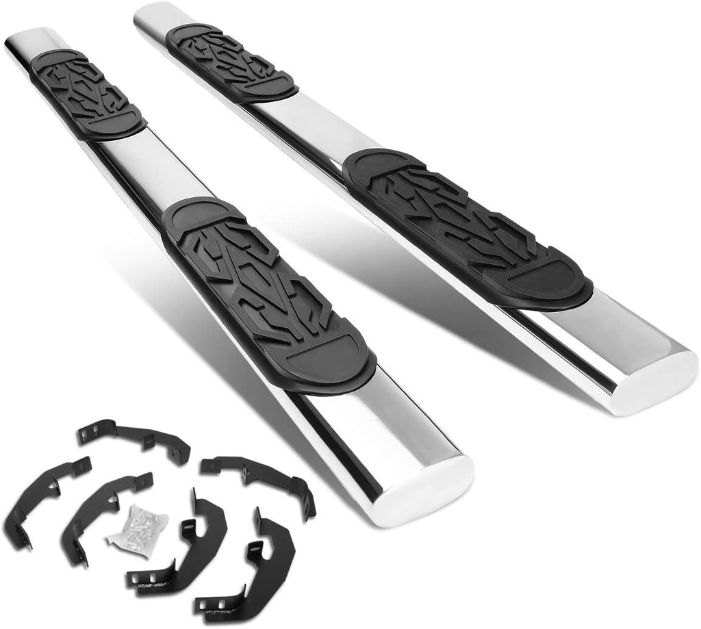 Black Powdercoated Stainless Steel Side Step Nerf Bar X996874