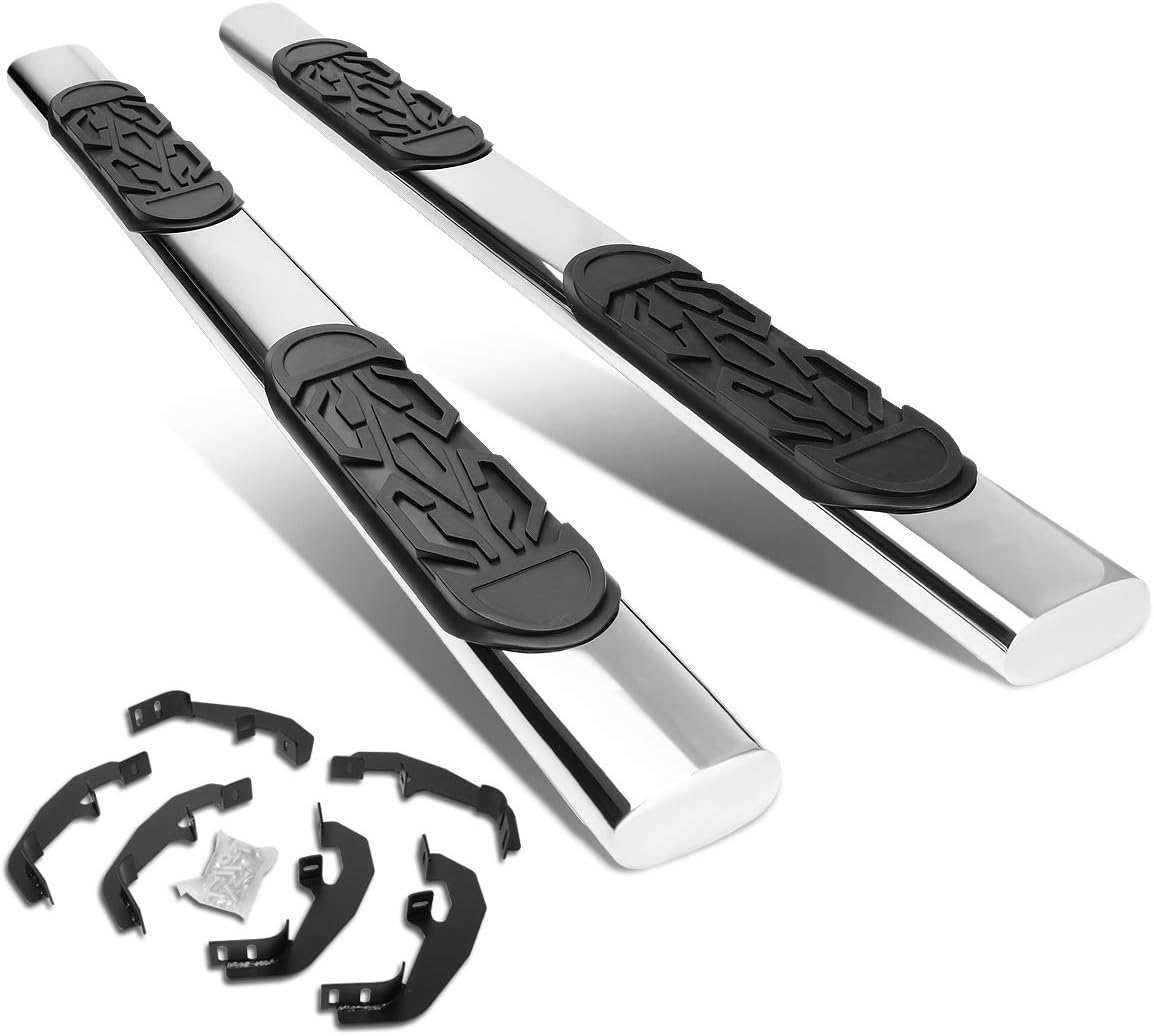 Black Powdercoated Stainless Steel Side Step Nerf Bar X996874