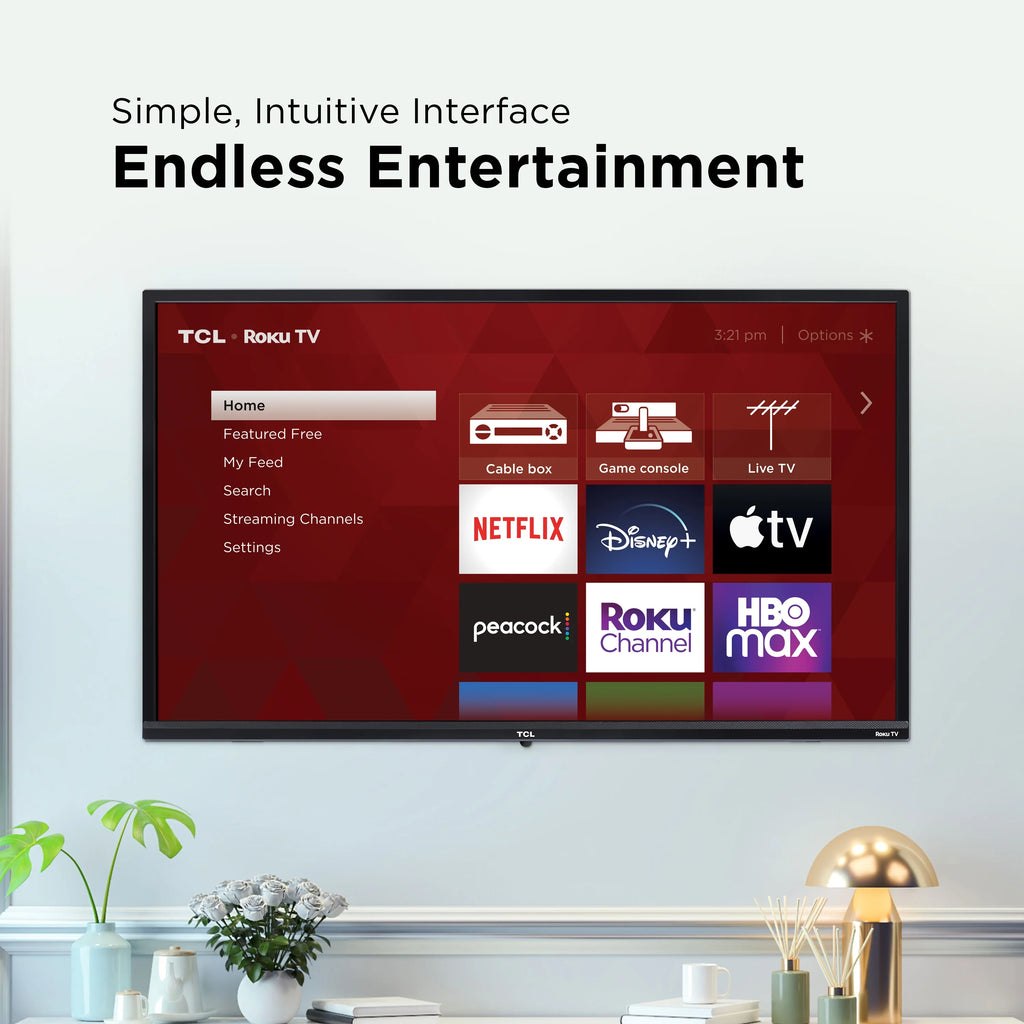 32" 720P HD LED Roku Smart TV D925