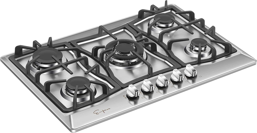 30 in. Stainless Steel Gas Cooktop with 5 Sealed Burners Z56636