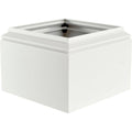 9 in. Aluminum Clay Finish Column Capital and Base C152393