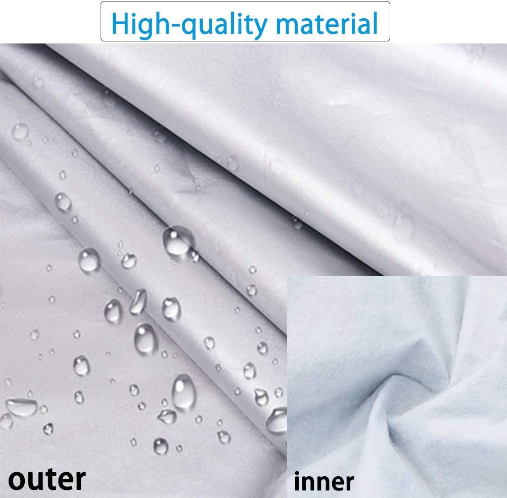Half Car Cover with Cotton All Weather Waterproof Universal Car Half Cover H43680